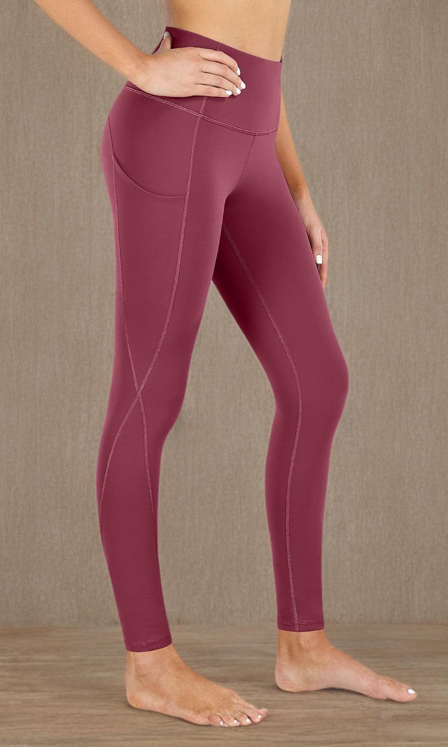 High Waist Yoga Pants Women with Pockets Workout Leggings
